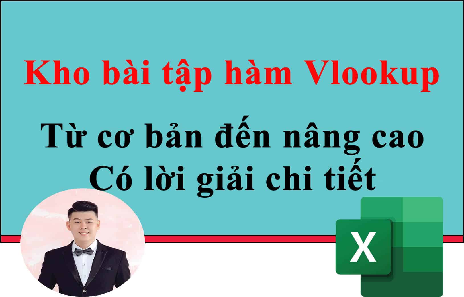 Bài tập hàm Vlookup trong Excel có lời giải
