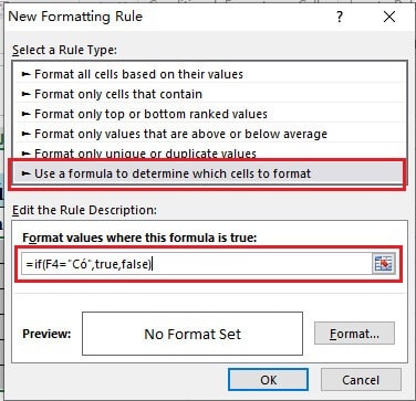 Cách Sử Dụng Hàm If Điều Kiện Chữ Và Số Trong Excel 3 Công thức định dạng có điều kiện ví dụ 1
