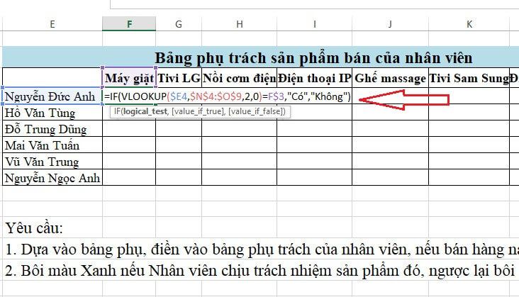 Cách Sử Dụng Hàm If Điều Kiện Chữ Và Số Trong Excel 1 Công thức ví dụ 1 hàm if điều kiện chữ