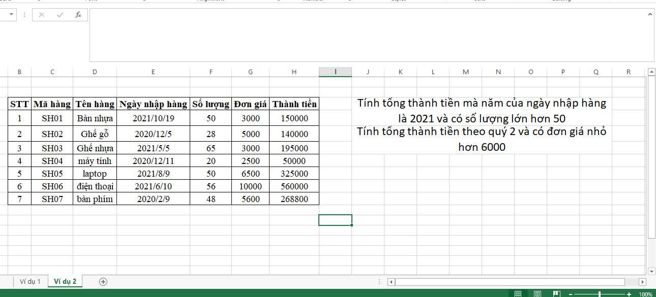 Hàm Sumifs Điều Kiện Ngày Tháng Và Cách Xử Lý Đơn Giản 3 Hàm Sumifs Điều Kiện Ngày Tháng Và Cách Xử Lý Đơn Giản