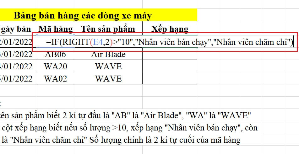 Cách Kết Hợp Hàm If Với Left, Right, Mid Trong Excel Hiệu Quả 5 công thức hàm if right