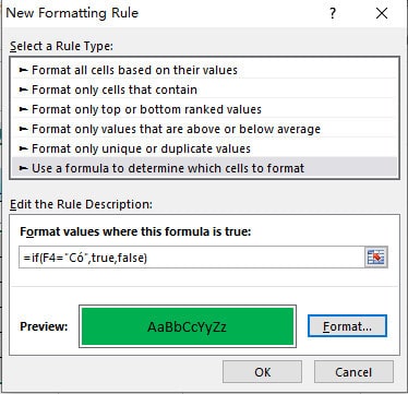 Cách Sử Dụng Hàm If Điều Kiện Chữ Và Số Trong Excel 5 định dạng có điều kiện hàm if