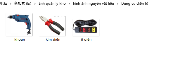 Quản Lý Kho Bằng File Excel Đơn Giản, Dễ Sử Dụng (Phần 2) 16 Đồ dùng điện trong kho doanh nghiệp