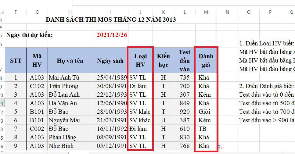 Cách Kết Hợp Hàm IF Với Hàm And Trong Excel Đơn Giản Dễ Hiểu 5 kết quả ví dụ 3 hàm if and