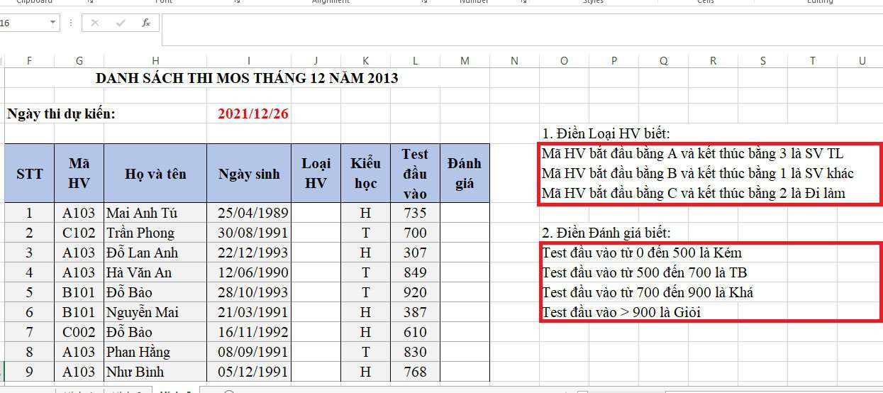 Cách Kết Hợp Hàm IF Với Hàm And Trong Excel Đơn Giản Dễ Hiểu 4 ví dụ 3 hàm if and