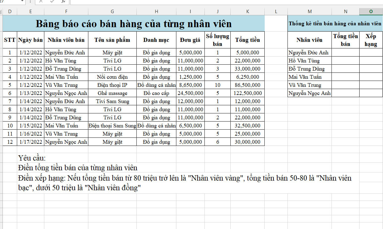 Cách Sử Dụng Hàm If Điều Kiện Chữ Và Số Trong Excel 10 ví dụ 3 hàm if điều kiện là số