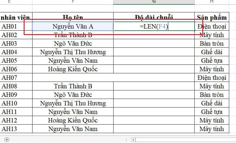 Hàm Len Trong Excel: Hàm Đếm Ký Tự Trong Chuỗi Nhanh Nhất 10 cách khắc phục lỗi gửi mail vỡ định dạng bảng