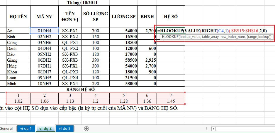 Hàm Right Trong Excel: Cách Sử Dụng Đơn Giản, Có Ví Dụ Cụ Thể 6 công thức hàm right ví dụ 2