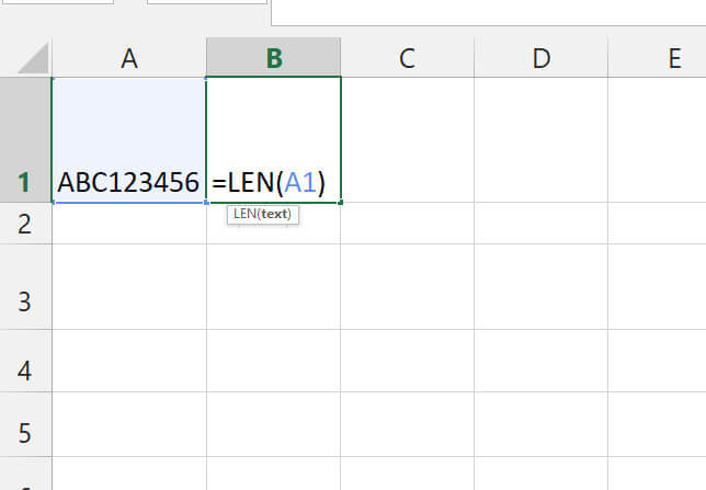 Hàm Len Trong Excel: Hàm Đếm Ký Tự Trong Chuỗi Nhanh Nhất 2 hàm len đơn giản
