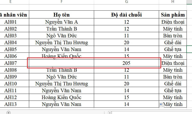 Hàm Len Trong Excel: Hàm Đếm Ký Tự Trong Chuỗi Nhanh Nhất 11 lỗi định dạng khi gửi mail