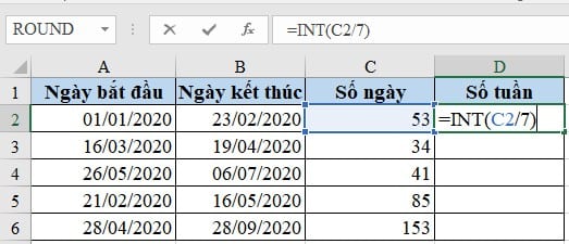 Hàm DateDif Trong Excel: Công Thức Tính Thời Gian Đơn Giản Nhất 4 Cách tính số ngày giữa 2 thời điểm