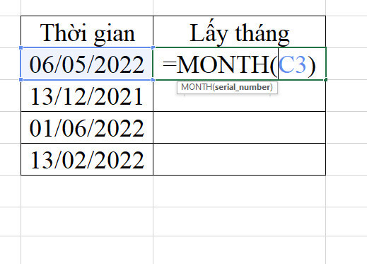 Hàm Month Trong Excel | Hàm Lấy Tháng Trong Năm Đơn Giản Nhất 3 công thức hàm month