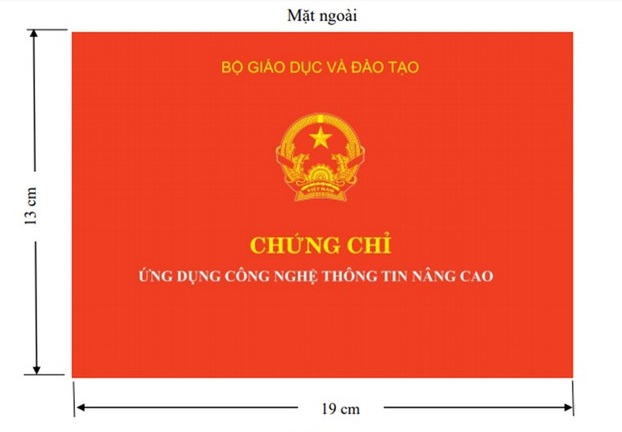 Chứng Chỉ Tin Học Văn Phòng Phổ Biến Và Thông Dụng Nhất 4 đơn vị cấp chứng chỉ tin học văn phòng nâng cao mặt ngoài
