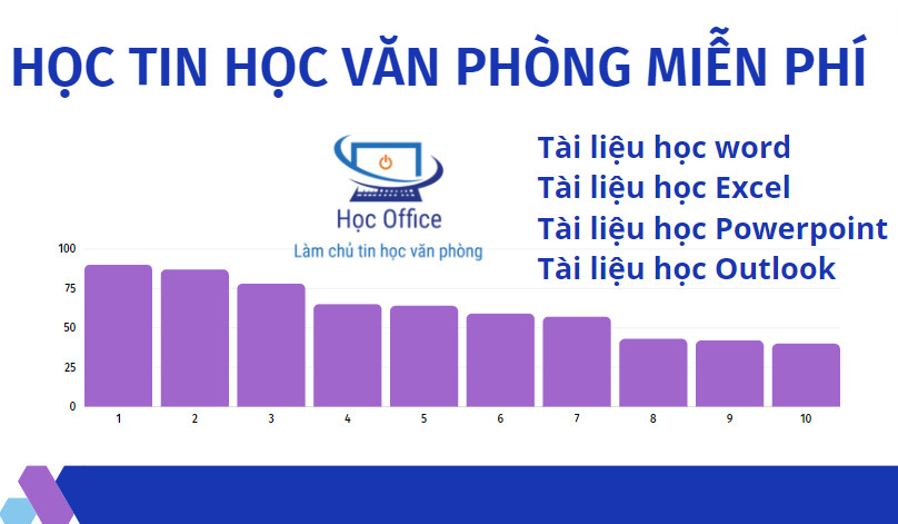 Học Tin Học Văn Phòng Miễn Phí Cho Người Mới Bắt Đầu 1 học tin học văn phòng miễn phí