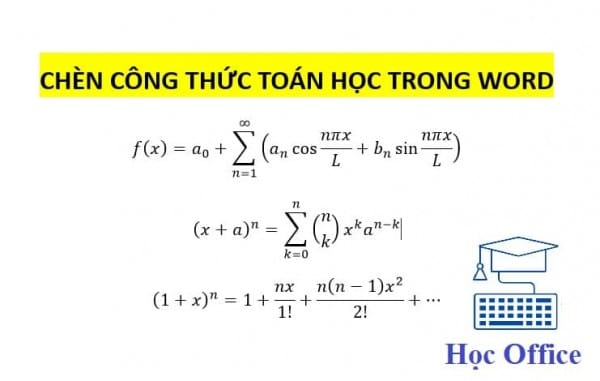 Chèn kí tự toán học trong Word