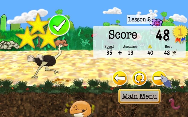 game luyện gõ 10 ngón animal typing