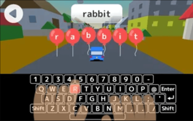 luyện gõ 10 ngón trên The Vehicles Typing