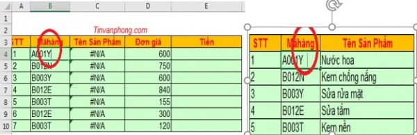 Cách sử dụng hàm trim trong excel kết hợp với một số hàm khác