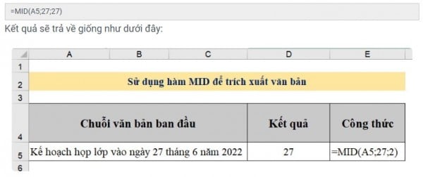 vi du cu the khi su dung ham mid trong excel 1