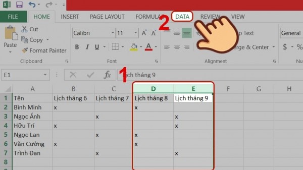 Hướng Dẫn Cách Ẩn Cột Trong Excel Đơn Giản Nhất 3 Cách ẩn cột trong Excel