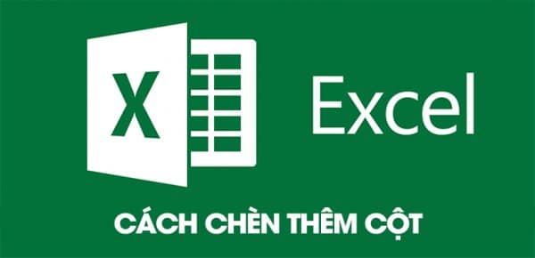 Cách chèn cột trong Excel