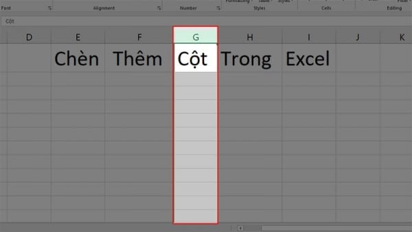 Hướng Dẫn Cách Chèn Cột Trong Excel Đơn Giản Có Ví Dụ 3 Cách chèn thêm cột trong Excel 2010