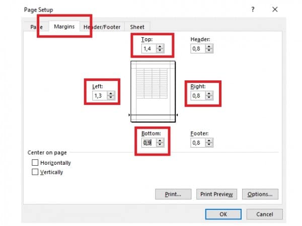 Cách Căn Lề Trong Excel Các Bước Đơn Giản Dễ Thực Hiện 11 Cách chỉnh trang in trong Excel 2010
