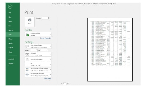 Cách Căn Lề Trong Excel Các Bước Đơn Giản Dễ Thực Hiện 12 Cách chỉnh trang in trong Excel 2010