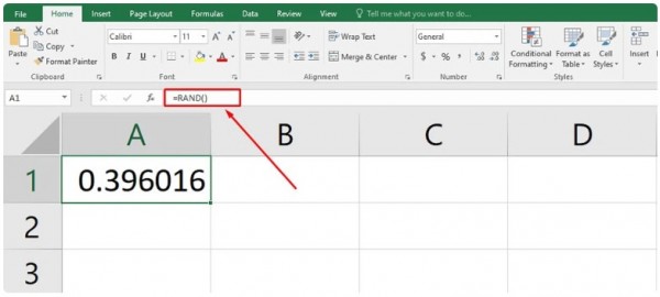 Cách sử dụng hàm Random trong Excel