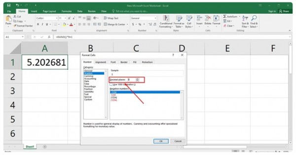 Cách sử dụng hàm Random trong Excel