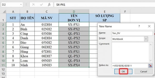 Một số lưu ý khi sử dụng hàm counta trong excel