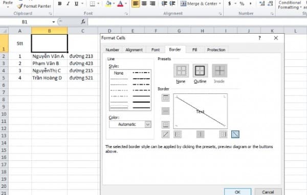 Cách Chia Cột Trong Excel Chi Tiết - Dễ Dàng Thao Tác 10 Cách chia 1 cột thành 2 cột trong Excel dùng đường chéo