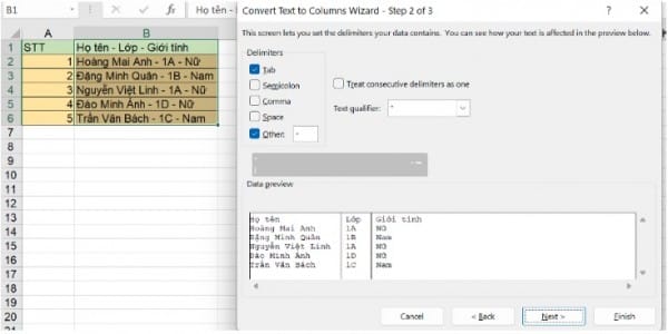 Cách Chia Cột Trong Excel Chi Tiết - Dễ Dàng Thao Tác 16 Cách chia 1 ô thành 3 ô trong Excel