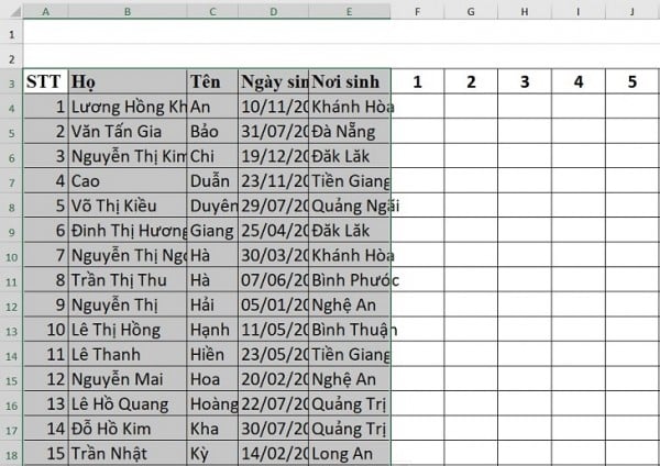 Cách Giãn Dòng Trong Excel Dễ Hiểu - Dễ Thao Tác 10 Cách chỉnh kích thước ô trong Excel 2010