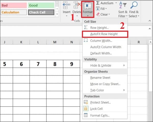 Cách Giãn Dòng Trong Excel Dễ Hiểu - Dễ Thao Tác 16 Cách chỉnh kích thước ô trong Excel 2010
