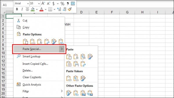Cách Copy Công Thức Trong Excel Đầy Đủ Các Bước Từ A đến Z 3 Cách copy công thức trong Excel từ file này sang file khác
