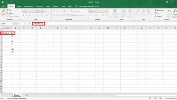 Cách Đánh Số Thứ Tự Trong Excel Thông Dụng, Dễ Làm 6 Cách đánh số thứ tự trong Excel khi xóa dòng
