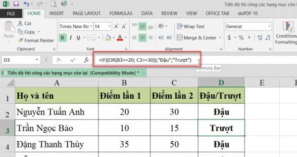 Cách Dùng Hàm If Trong Excel Có Ví Dụ Dễ Hiểu 3 Cách dùng hàm IF trong Excel nhiều điều kiện