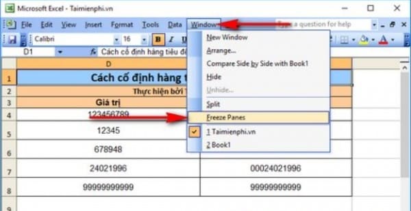 Hướng Dẫn Cách Giữ Tiêu Đề Trong Excel Đúng Cách 5 Cách giữ tiêu đề trong Excel khi kéo xuống