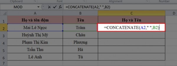 3 Cách Gộp Cột Trong Excel Dễ Thực Hiện Nhanh Chóng 4 Hướng dẫn cách gộp cột trong Excel không mất dữ liệu