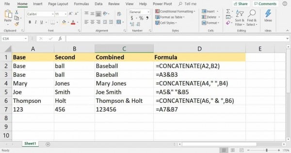 3 Cách Gộp Cột Trong Excel Dễ Thực Hiện Nhanh Chóng 10 Hàm nối dữ liệu nhiều ô trong Excel