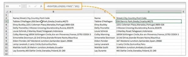 Cách Chia Cột Trong Excel Chi Tiết - Dễ Dàng Thao Tác 20 Hàm tách dữ liệu trong 1 ô Excel