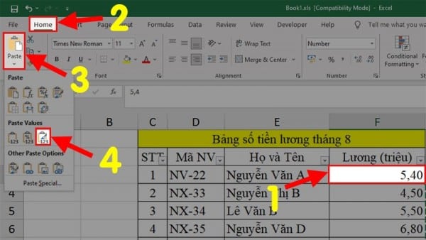 Hướng Dẫn Cách Định Dạng Số Trong Excel Chuẩn Nhất 14 Hướng dẫn sửa cách định dạng số trong Excel 2010