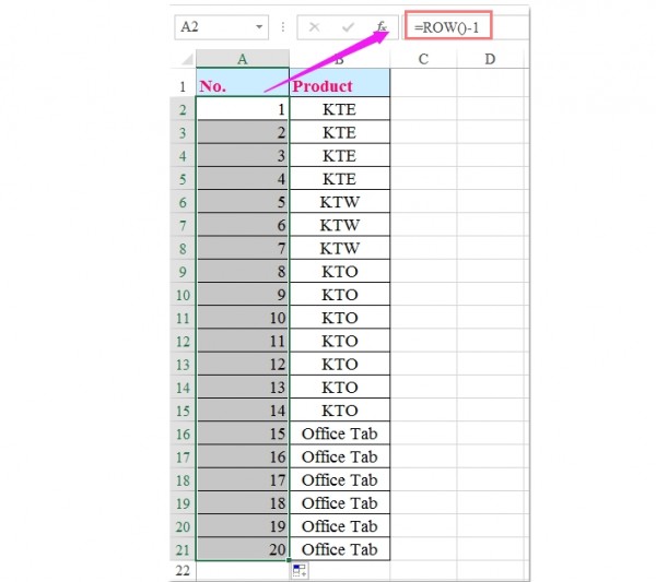 7 Cách Kéo Số Thứ Tự Trong Excel Thông Dụng Nhất 15 Cách đánh số thứ tự trong Excel khi xóa dòng