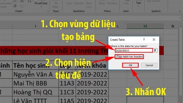 Hướng Dẫn Cách Kẻ Bảng Trong Excel Chi Tiết Từ A - Z 2 Hướng dẫn cách kẻ bảng trong Excel 2010