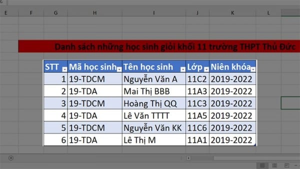 Hướng Dẫn Cách Kẻ Bảng Trong Excel Chi Tiết Từ A - Z 3 Hướng dẫn cách kẻ bảng trong Excel 2010