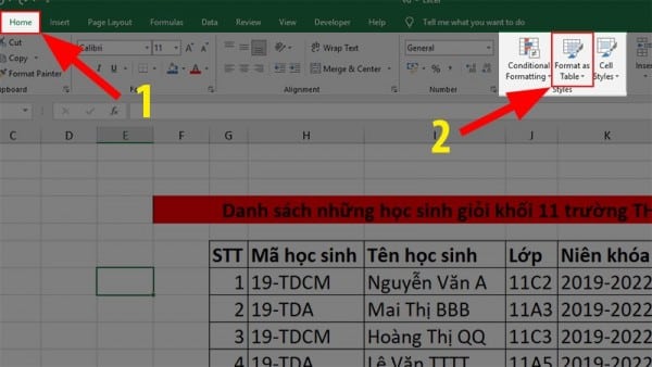 Hướng Dẫn Cách Kẻ Bảng Trong Excel Chi Tiết Từ A - Z 4 Hướng dẫn cách kẻ bảng trong Excel 2010