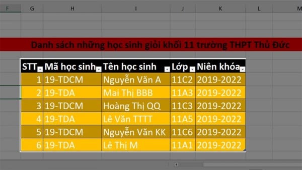 Hướng Dẫn Cách Kẻ Bảng Trong Excel Chi Tiết Từ A - Z 7 Hướng dẫn cách kẻ bảng trong Excel 2010