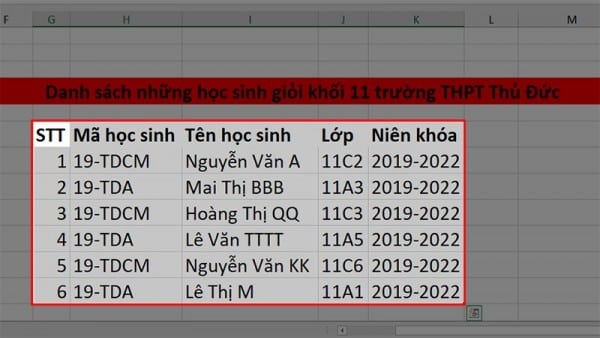 Hướng Dẫn Cách Kẻ Bảng Trong Excel Chi Tiết Từ A - Z 8 Hướng dẫn cách kẻ bảng trong Excel 2010