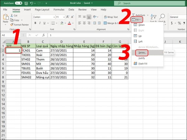 7 Cách Kéo Số Thứ Tự Trong Excel Thông Dụng Nhất 10 Cách kéo số thứ tự trong Excel tự nhảy